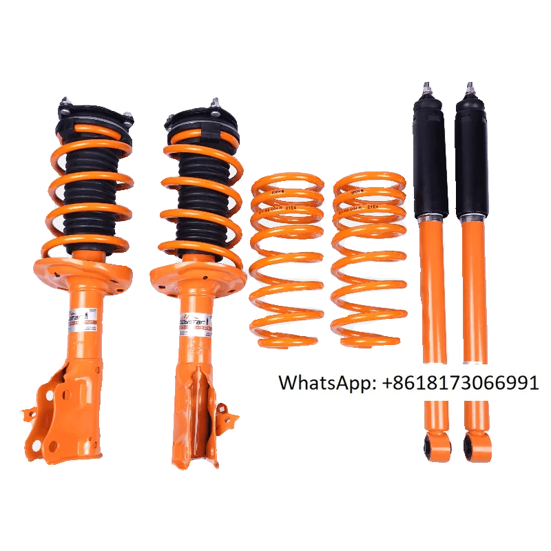 EDDY sports shock absorber package twisted tooth shock absorber short spring suspension system reduces body modification