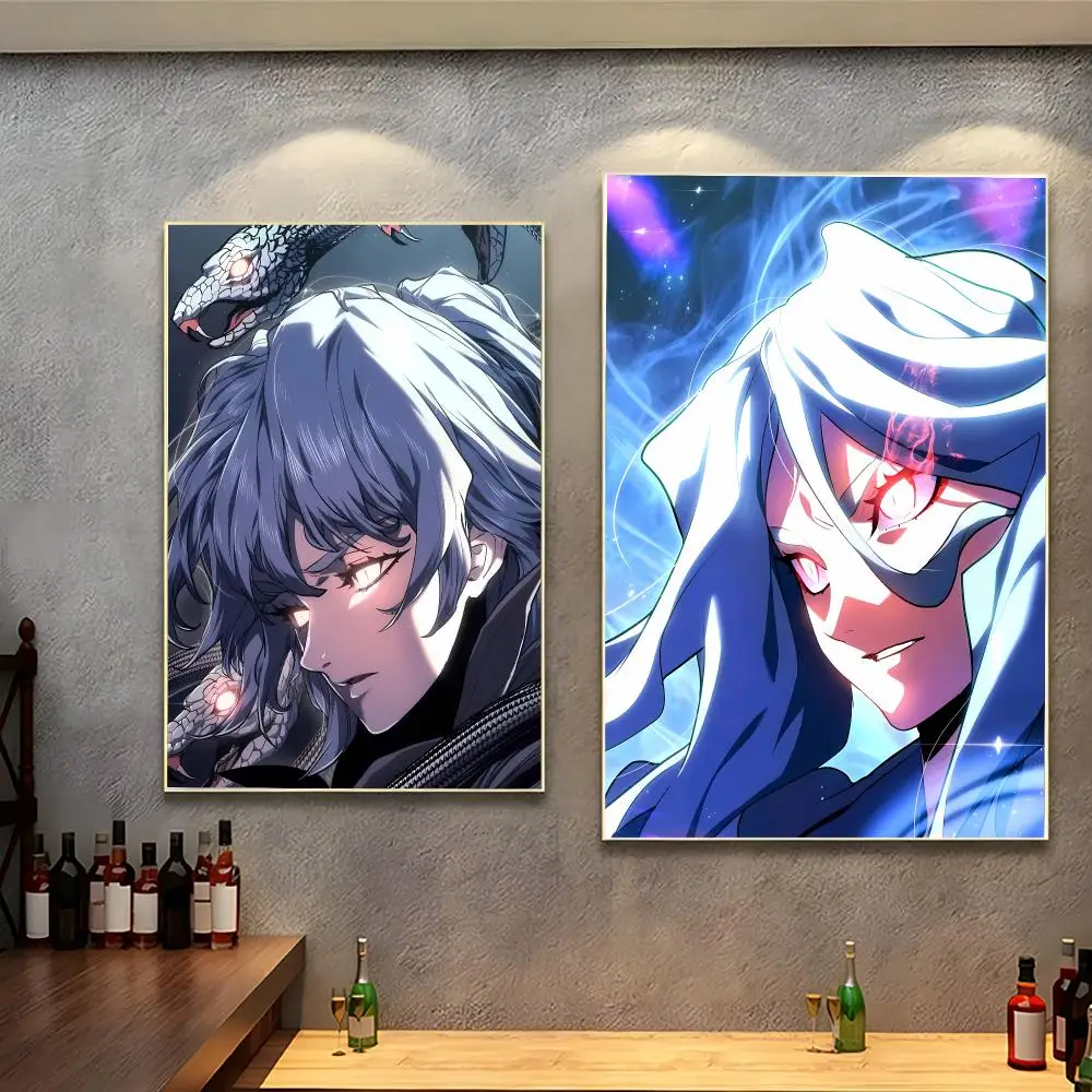 Dark Fantasy Webtoon R-Reaper Of The Drifting Moon Poster Modern Indoor Wall Decor & Aesthetic Home Space Design