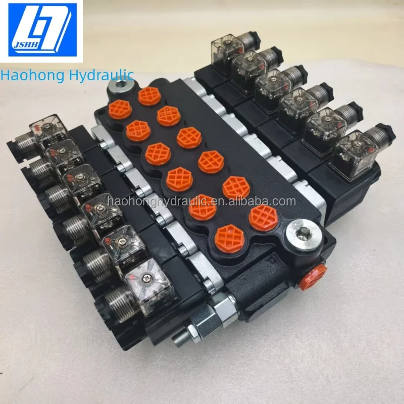 

Гидравлические распределители Haohong 6Z50-AAAAAA-ES3-12/24VDC-G с электромагнитным управлением, 300 бар, 50 л/мин