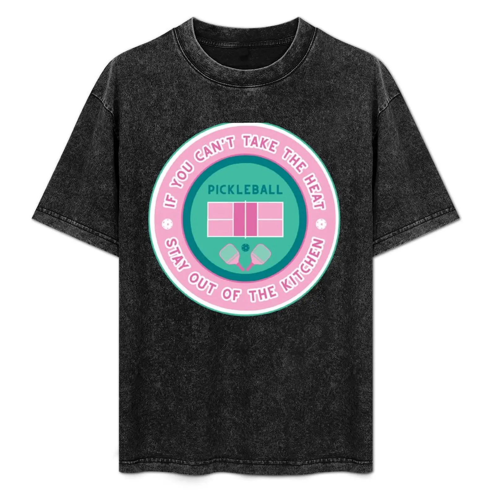

Pickleball - If you can't take the heat.... T-Shirt Lightweight Gym Training T-Shirt