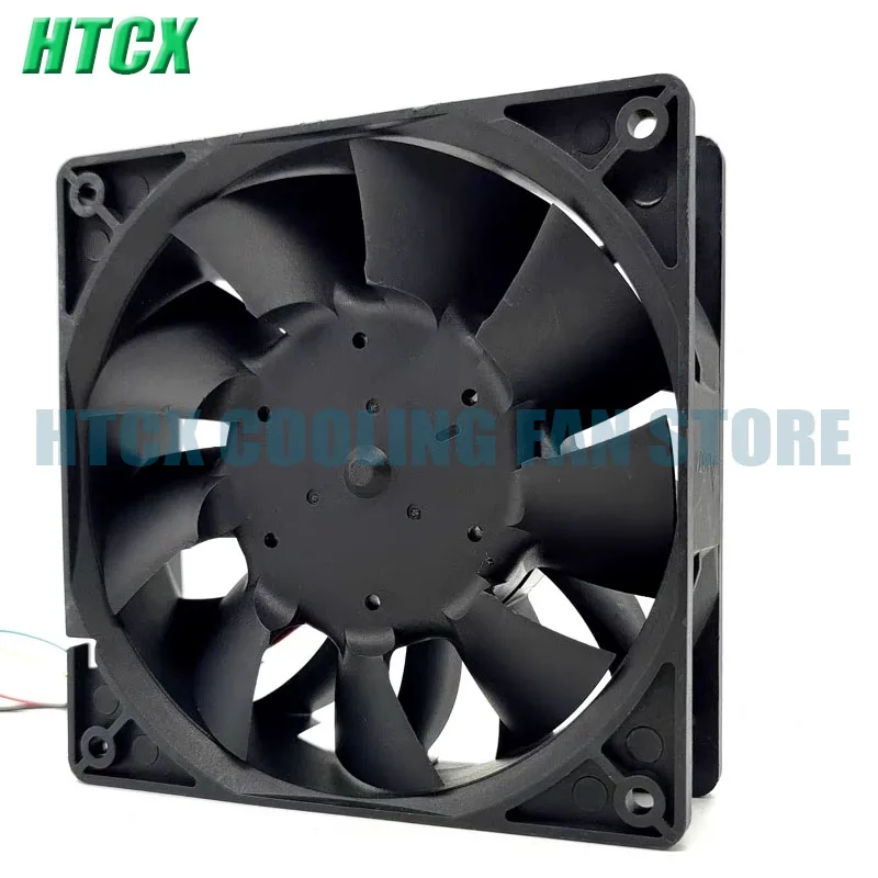 TFC1212DE DC12V 3.90A 12038 12CM 120mm 5200RPM 252CFM 4 wires Pins For Bitcoin Miner Powerful Server Case cooling Fan NEW