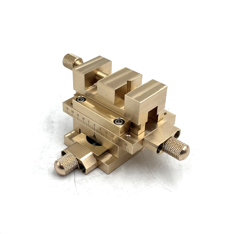 Miniature XY Axis Cross Slide Vise Precision Fine Tuning Cross Slide