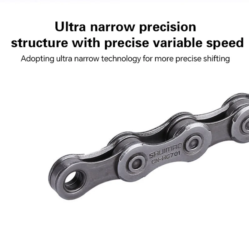 SHIMANO DEORE XT HG سلاسل الدراجة HG53 HG54 HG601 HG701 HG901 M8100 M7100 للدراجات الجبلية MTB 9/10/11/سرعة 116/126L سلسلة #6