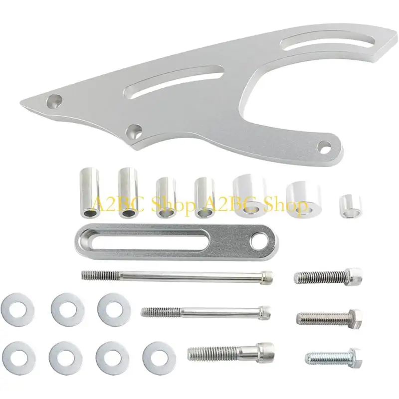 A2BC Strong Aluminum Steering Bracket Power Steering Pump Easy Installation 2 Color for Option for Car 289 302 351W Saginaw