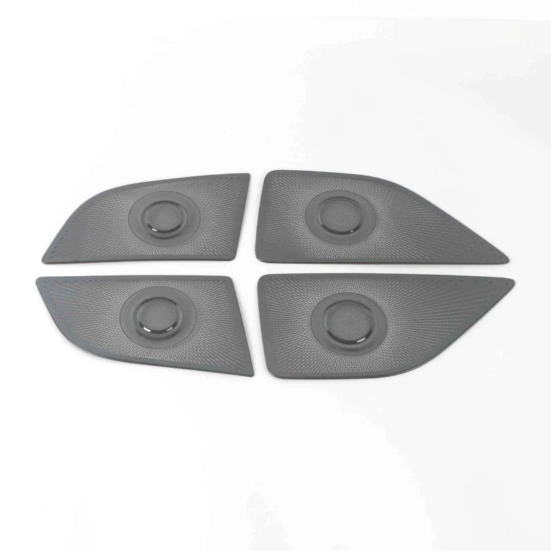 For VW Scirocco R 2015-2021 Stainless Steel Car Door Audio Speaker Cover Loudspeaker Pad Trim Frame Sticker Interior Accessories