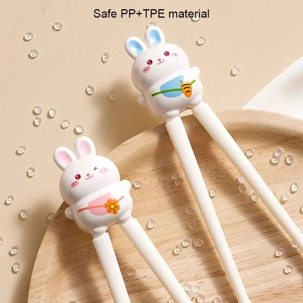 Cartoon Animal Baby Learning Chopsticks With Dust-proof Box Baby Tableware Training Chopsticks Kids Eating Training Helper