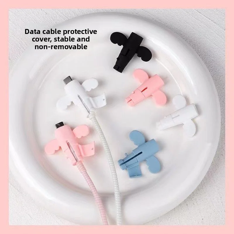 USBCable Protectors, Durable & Flexible Design, Easy Installation, Universal Phone Data Line Protection, Better Cable Durability