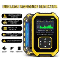 LCD Display Nuclear Radiation Detector High Sensitivity Long Battery Life Marble Detector Three Prompt Modes Multi-function