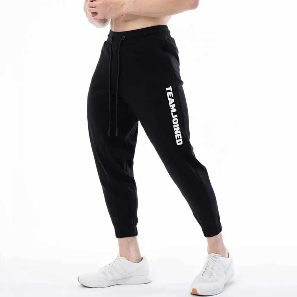 

Black Joggers Workout Quick Dry Trousers Autumn Male Gym Fitness Crossfit Running Trackpants Sweatpants Men Slim Casual Pants