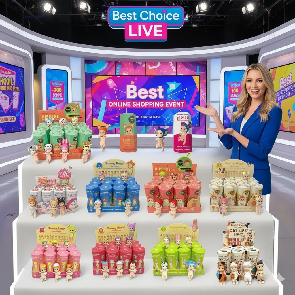 سوني الملاك الحيوان سلسلة 20th الذكرى حصاد الفاكهة صندوق أعمى أنيمي الشكل دمية لعبة جمع هدية الكريسماس للأطفال