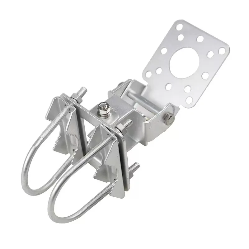 AP Bridge Antenna Clamp Holder ปรับมุมได้, ฟิกซ์เจอร์มัลติฟังก์ชั่น, สําหรับสถานที่ก่อสร้าง, เสาอากาศการสื่อสารคงที่