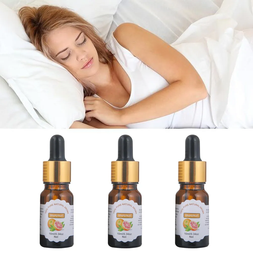10Ml Grapefruit Essential Oil Water-Soluble Aromatherapy Oil for Diffusers Humidifiers Air Purifying Home Office Car Relaxation