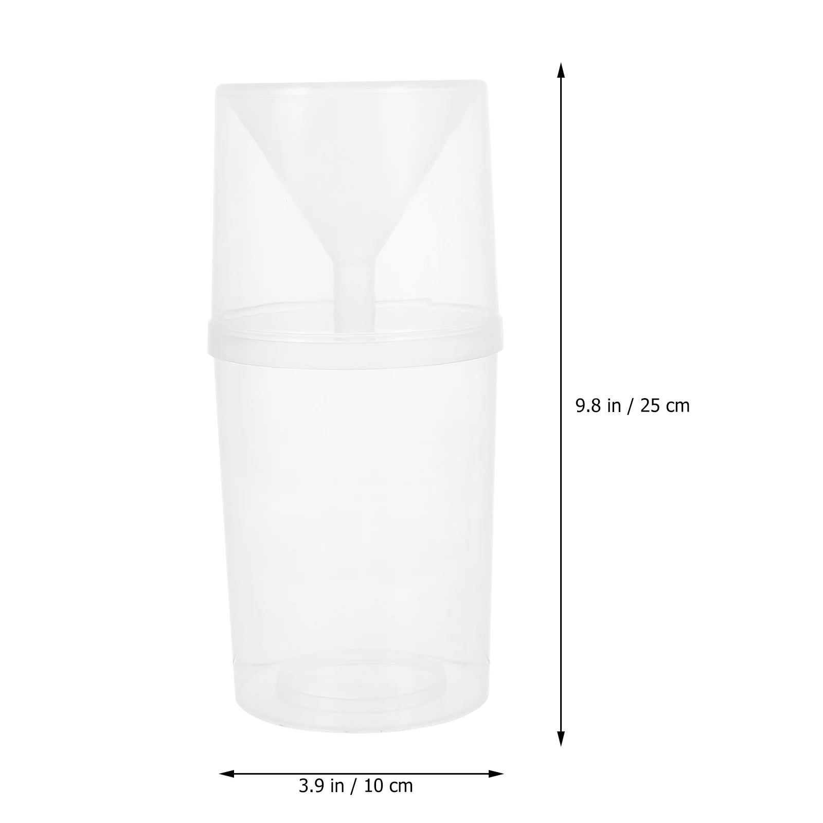 

Rain Gauge Outdoor Garden Water Ground Measuring Tube Accurate Plastic Miss Rainfall