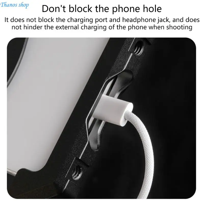 Smartphone Camera Frame Innovative Smartphone Camera Frame Supports Filter Attachment Camera Accessory for Smartphones X37A