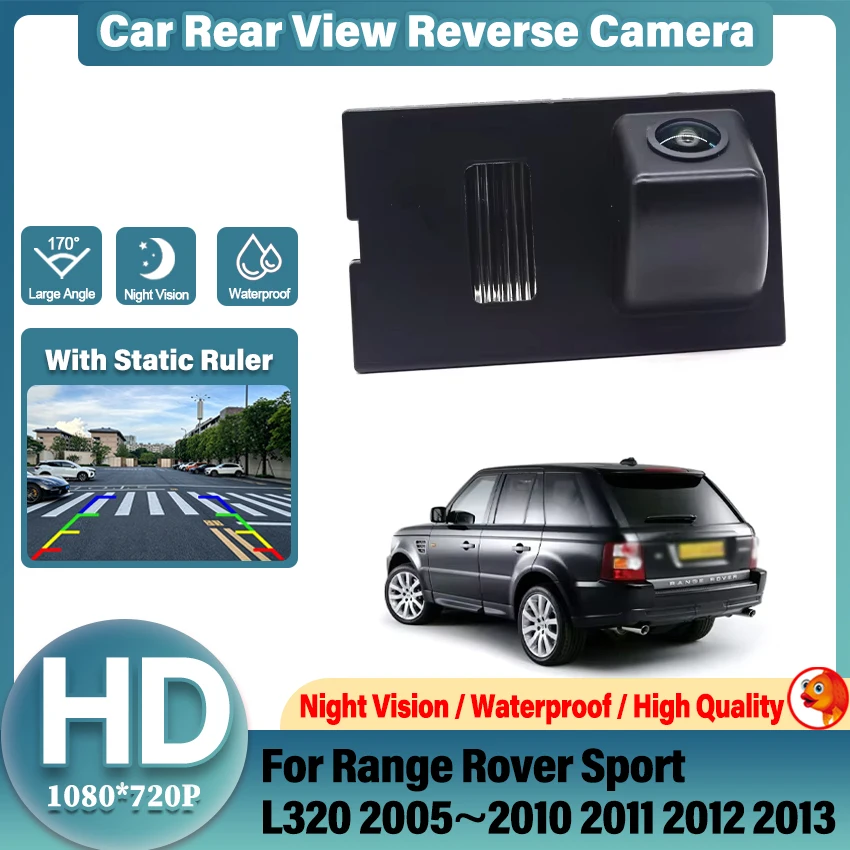 Car Reversing Image Camera For Range Rover Sport L320 2005~2010 2011 2012 2013 Night Vision HD Waterproof Rear View Back up CAM