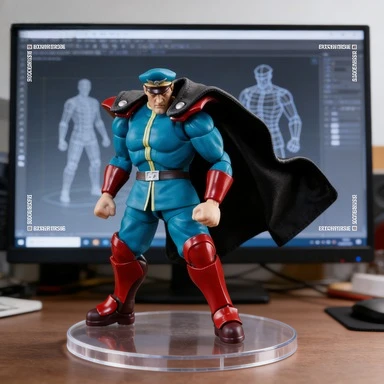 

В наличии - Коллекционные фигурки Jada Toys Ultra Street Fighter II - 6-дюймовые модели персонажей: M.Bison, Dhalsim, Violent Ken, RYU, Guile - Подарочная коллекция