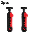 2pcs black red