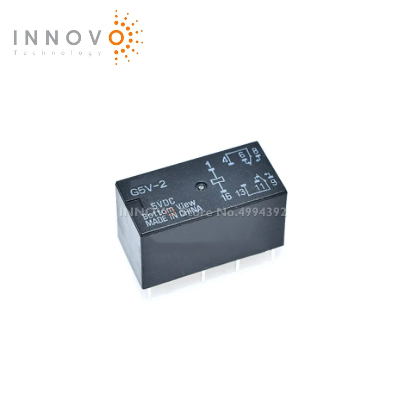 

5 шт./лот G5V-2-5VDC G5V-2 5 В постоянного тока 8-контактный 2A 5 В 4078 два открытых и два закрытых реле Новый оригинал