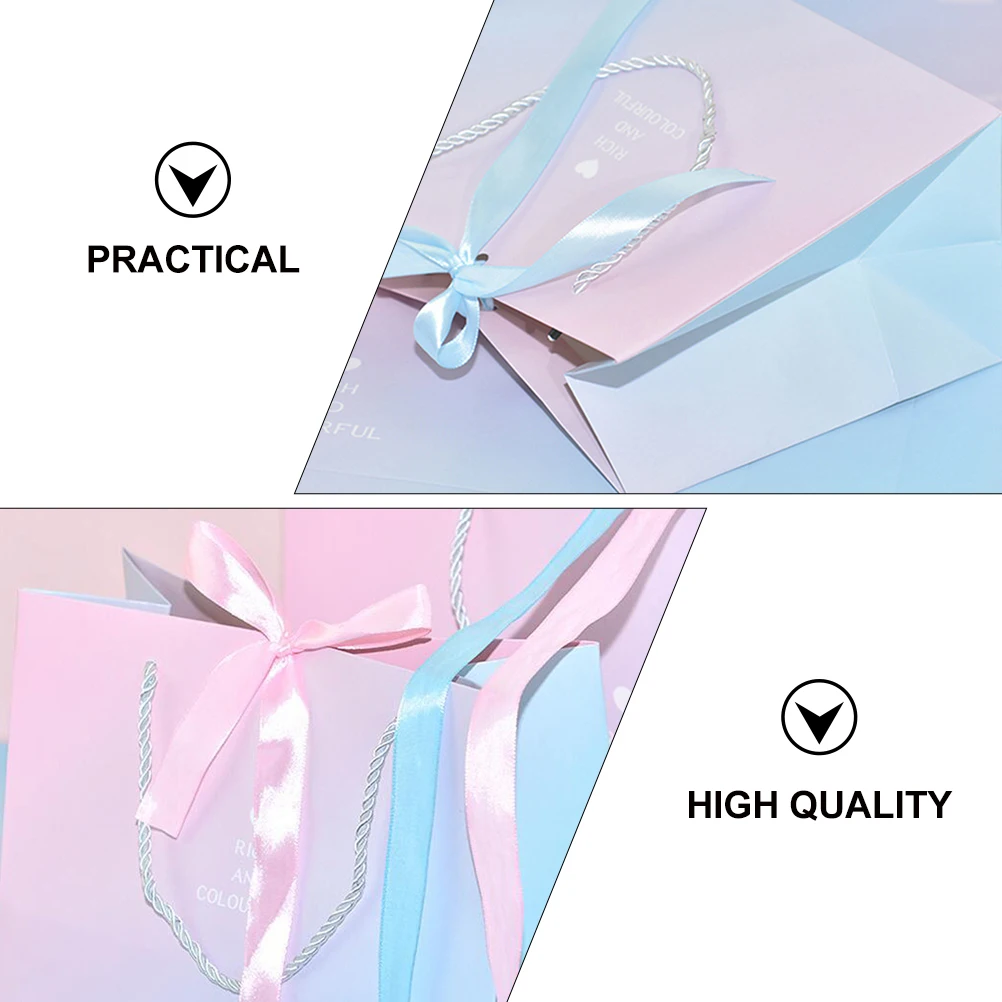 

10 Pcs Gift Bag Party Favors Bags Wrapping Packing Paper Christmas Clear Storage Wedding Treats