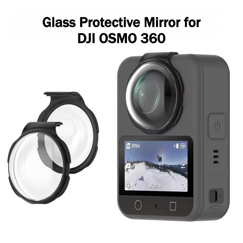 For DJI OSMO 360 Tempered Glass 99%HD Screen Protector Wear-