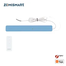 Zemismart Zigbee Blind Engine Work with Tuya Smart Life for Aluminum Roman Blind Honeycomb Curtain Alexa Google Home Smartthings