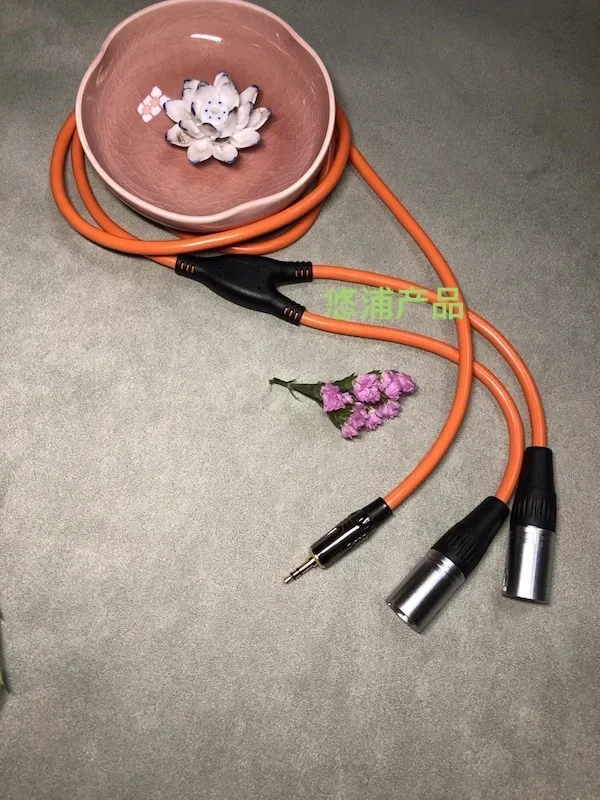 

Mixing console audio cable, 2-in-1 audio cable, mobile computer 6.5 amplifier, audio cable