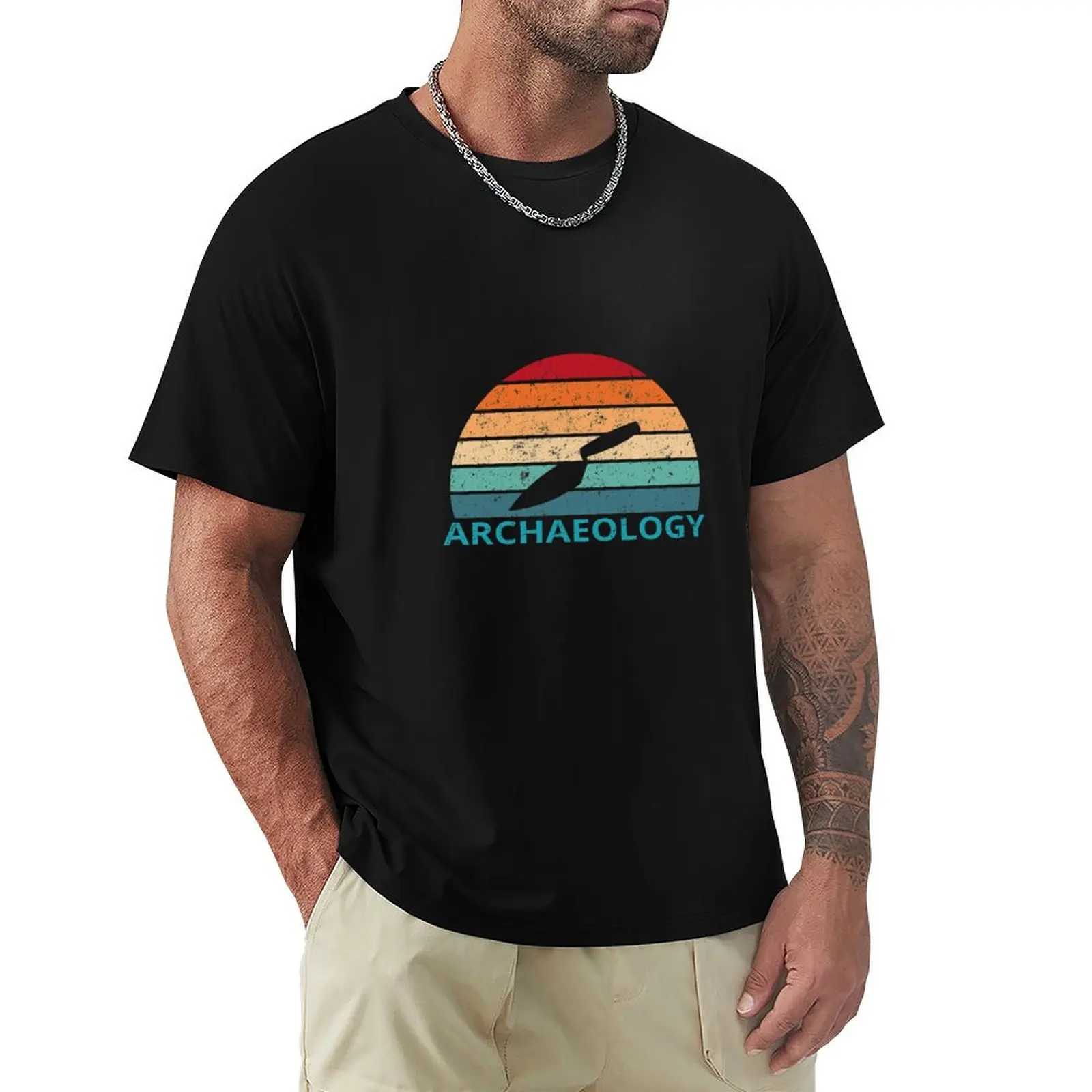 Retro Archaeology T-Shirt t shirts for man graphic vintage T-Shirt