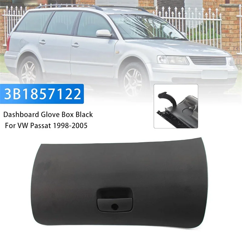 

Plastic Dashboard Glove Box Door Lid Assembly Door Lid Cover 3B1857122 For VW Passat B5 B5.5 1998-2005Glove Box Drawer Cover Lid