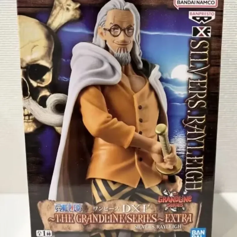 

Фигурки героев аниме Оригинальные Bandai ONE PIECE серебристые, Rayleigh, коллекционные украшения, фигурки, игрушки, подарок на день рождения