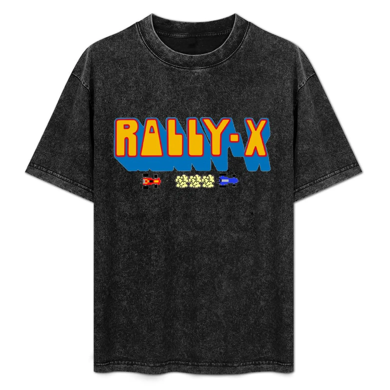 

Rally X Logo T-Shirt Work Short Sleeve Cotton Top