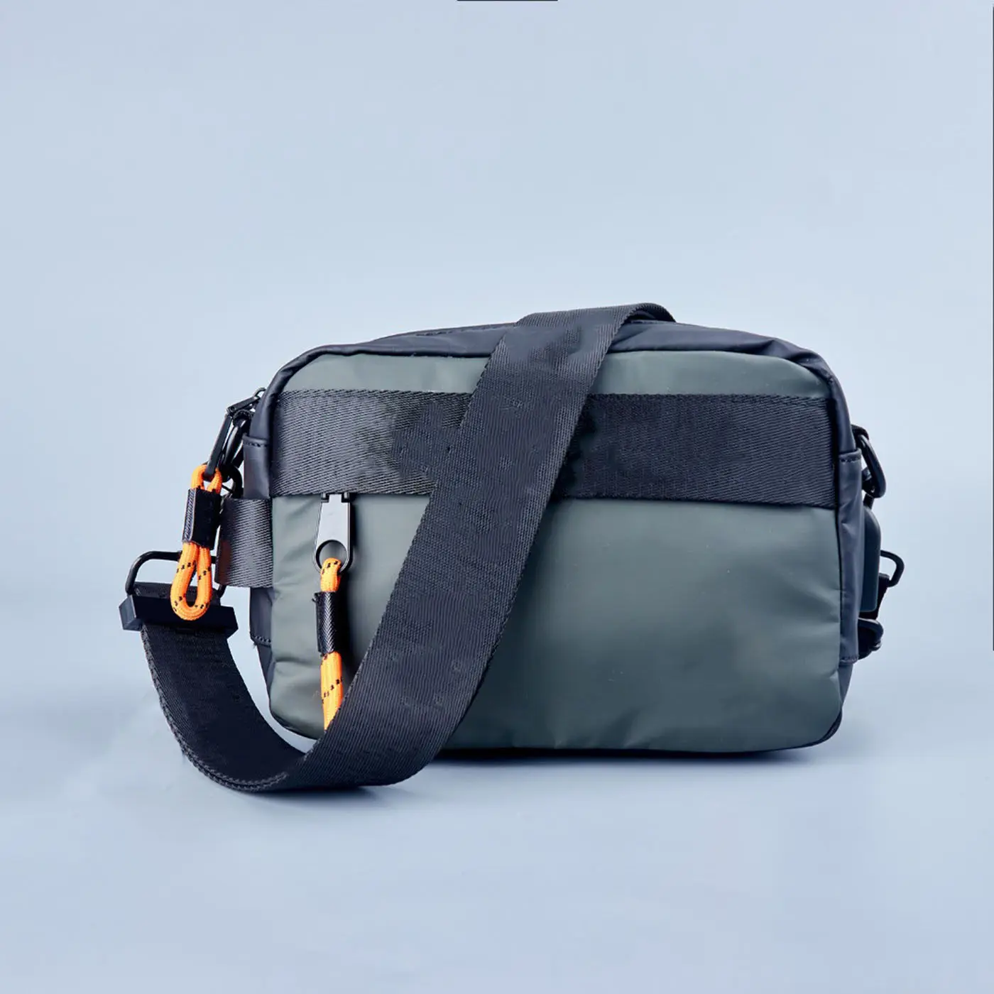 Classic Men's Single Shoulder Slant Bag Fashionable Man Bag Stylish Crossbody Purse Durable Leather Handbag for Business