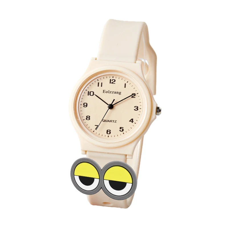 新しい黄色のバナナマン男の子女の子腕時計子供ミニマリストかわいい子供漫画腕時計ギフト子供のための女の子時計