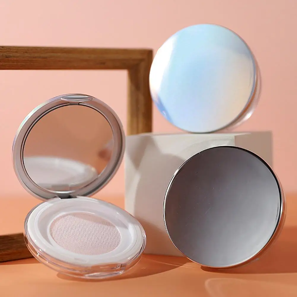 Recarregáveis Air Cushion Puff Box, recipiente cosmético portátil com caso, espelho de maquiagem em pó, garrafas vazias, cosméticos, 3g, F1S9