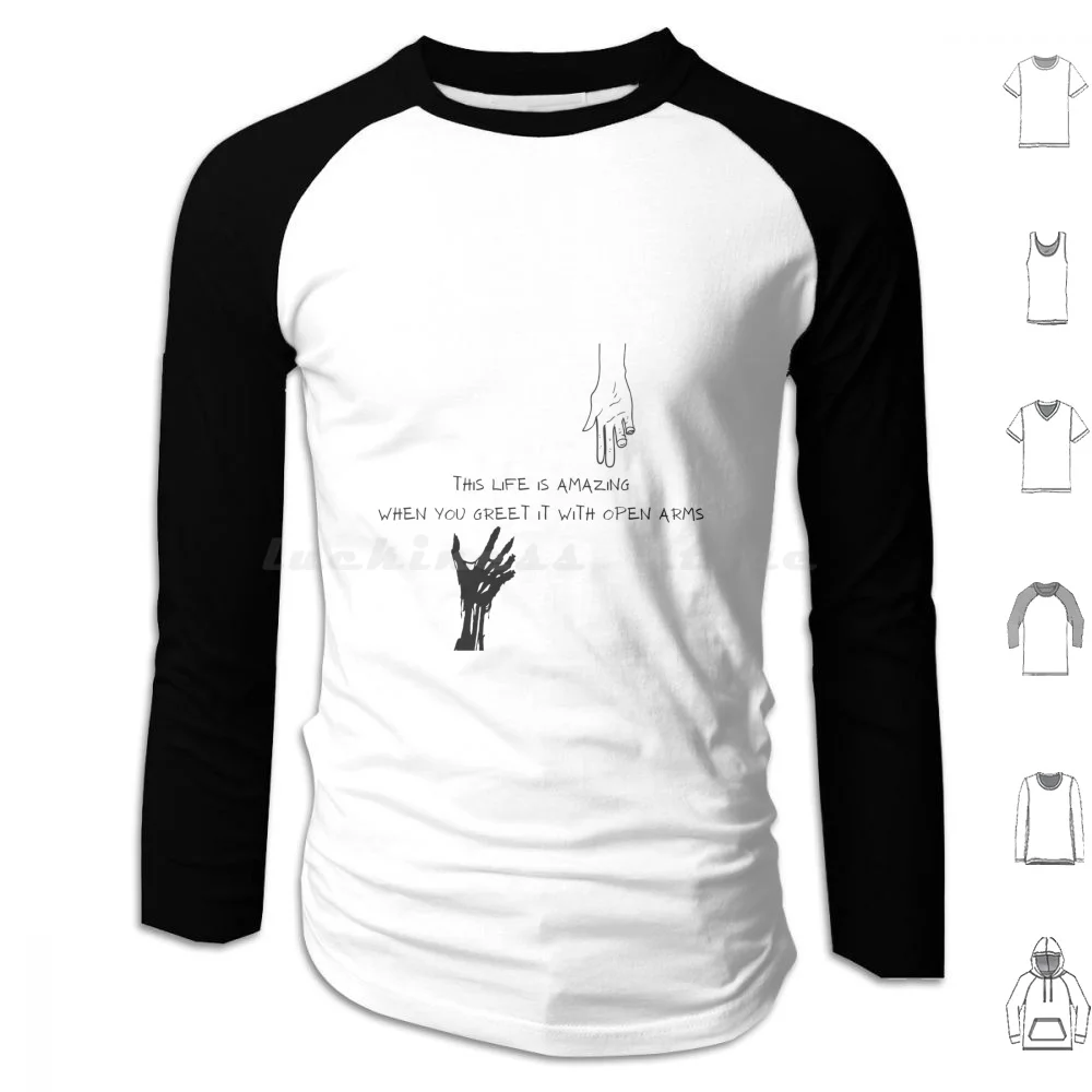 Open Arms ( Reprise ) ...and Tears Hoodies Long Sleeve Epic The Musical Epic The Underworld Saga Hades Odysseus The