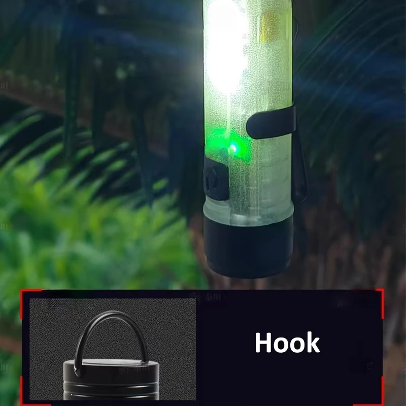 

Mini Keychain Flashlight, Portable Multifunctional Rechargeable Emergency Small Flashlight