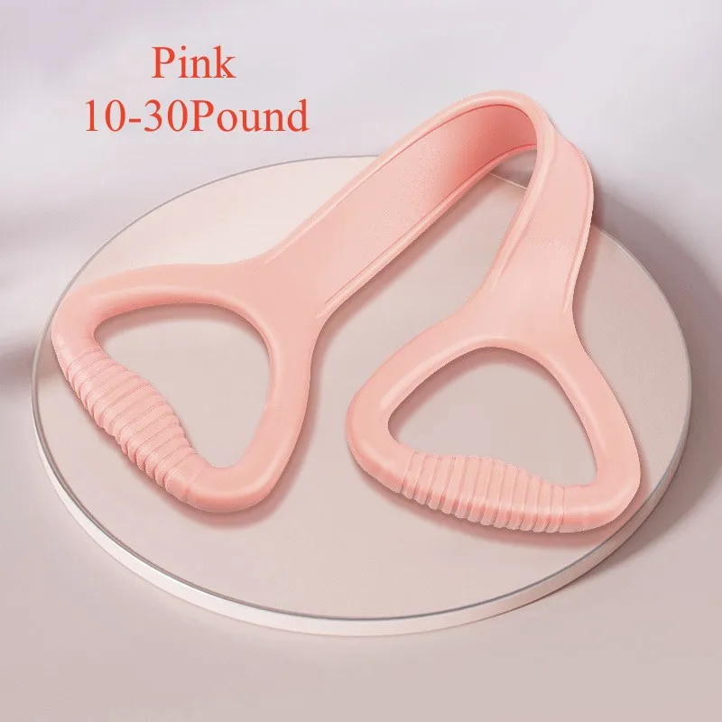 Silicone 8-Shaped Belt Resistance Band High Elasticity for Shoulder Back Stretching Training Thickened Open-Back 8 Pull Rope