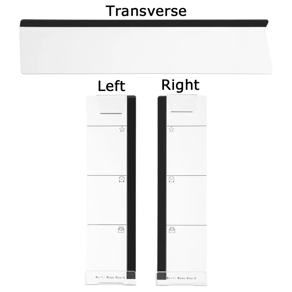 حامل هاتف أكريليك، صندوق بطاقات الاسم، شاشة عرض منظمة سطح المكتب، لوحة رسائل، مشبك مذكرة #5