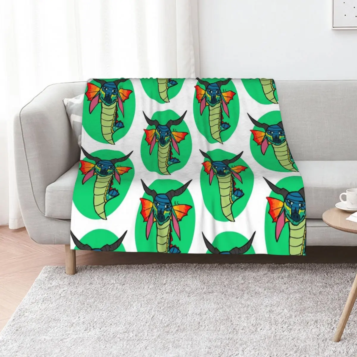 Glory from Wings of Fire Throw Blanket Shaggy Luxury Brand wednesday Picnic Custom Vintage Blankets