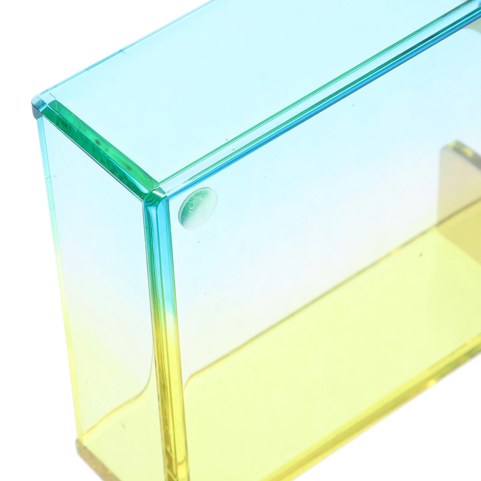 

Acrylic Memo Papers Container Desktop Notepad Dispenser Smooth Edges Organizer Notepad Holder Storage Organizer Box