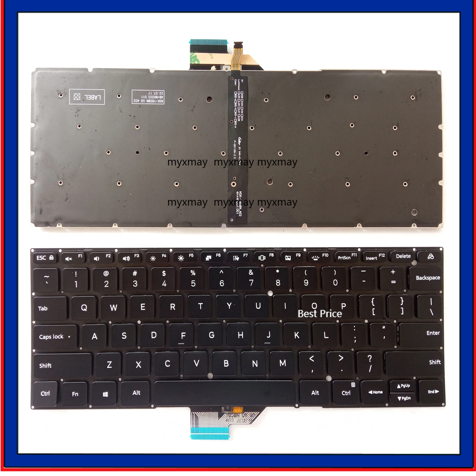 

New US backlight Keyboard For Xiaomi pro x14 RedmiBook Pro 14 XMA2006 XMA 2006