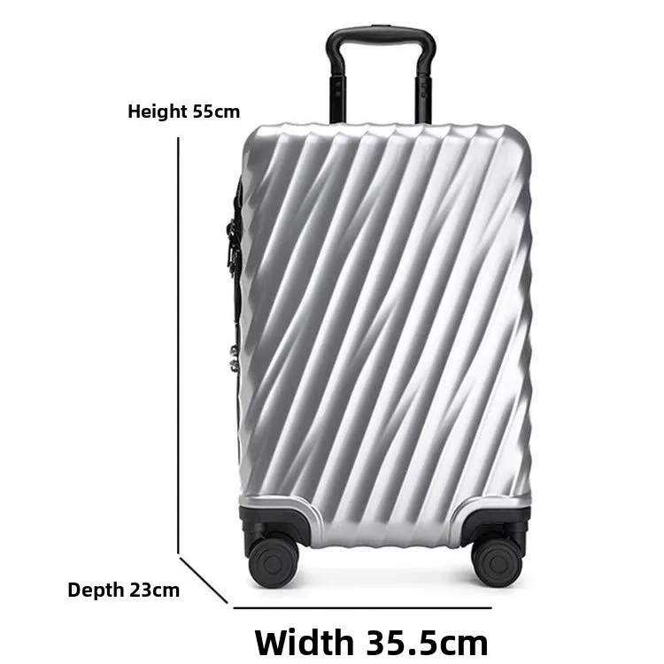 

Carry-On PC Luggage 20 inch Large Capacity Suitcase Durable Spinner Wheels TSA Lock Travel Bag for Students