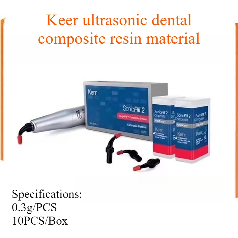 

Реставрация зубов, наполнитель из смолы Keer, ультразвуковая стоматологическая композитная смола, одноразовый инструмент для оптовой наполнения, износостойкий фотоотверждаемый инструмент