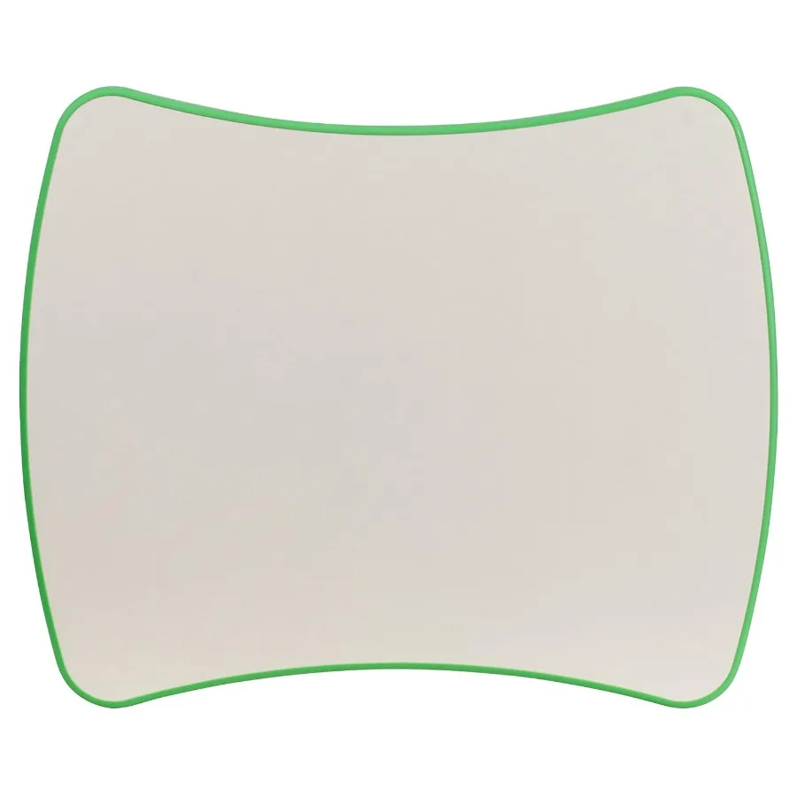 طاولة أنشطة قابلة للتعديل بارتفاع من البلاستيك الأخضر مقاس 21.875 × 26.625 لجلسلات علاج التعلم في الفصل الدراسي والاستخدام المنزلي وإضاءة متينة