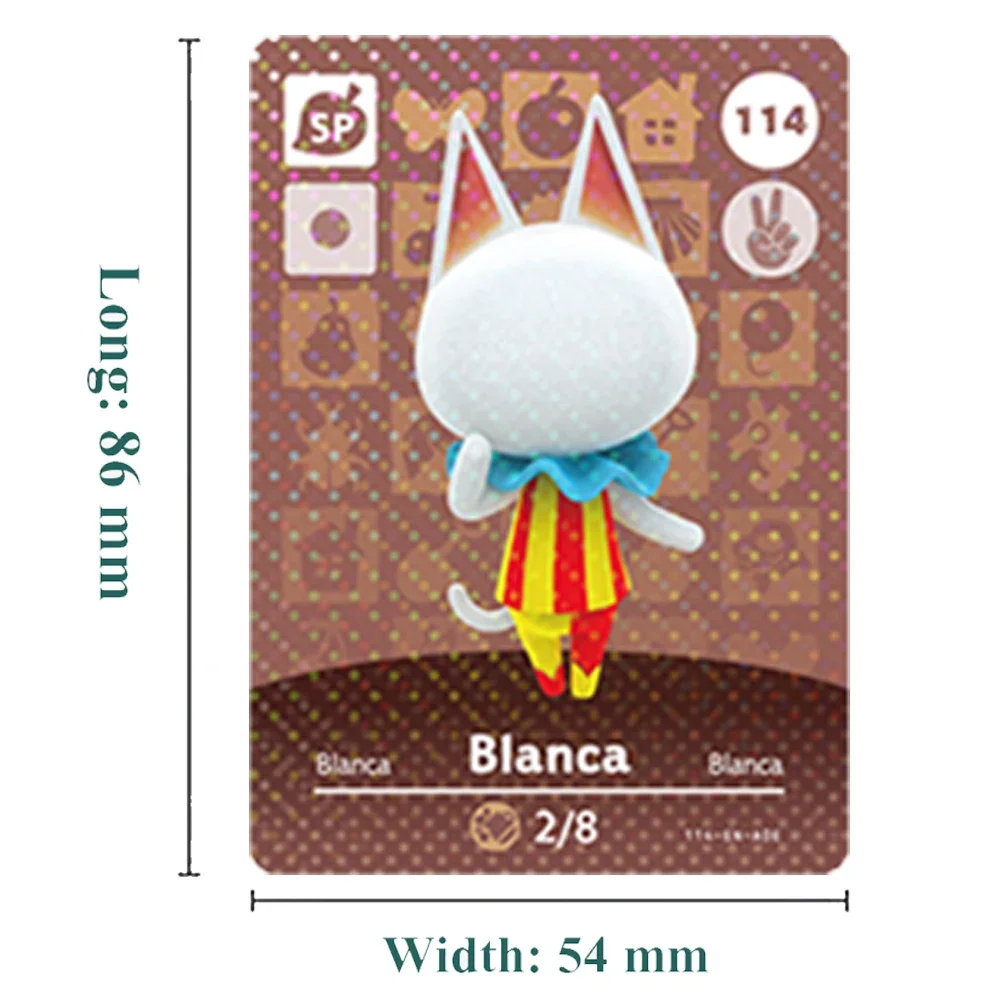 Animal Crossing Card New Horizons for NS games Amllbo Switch/Lite Card NFC Welcome Cards Series 2 (138-174)