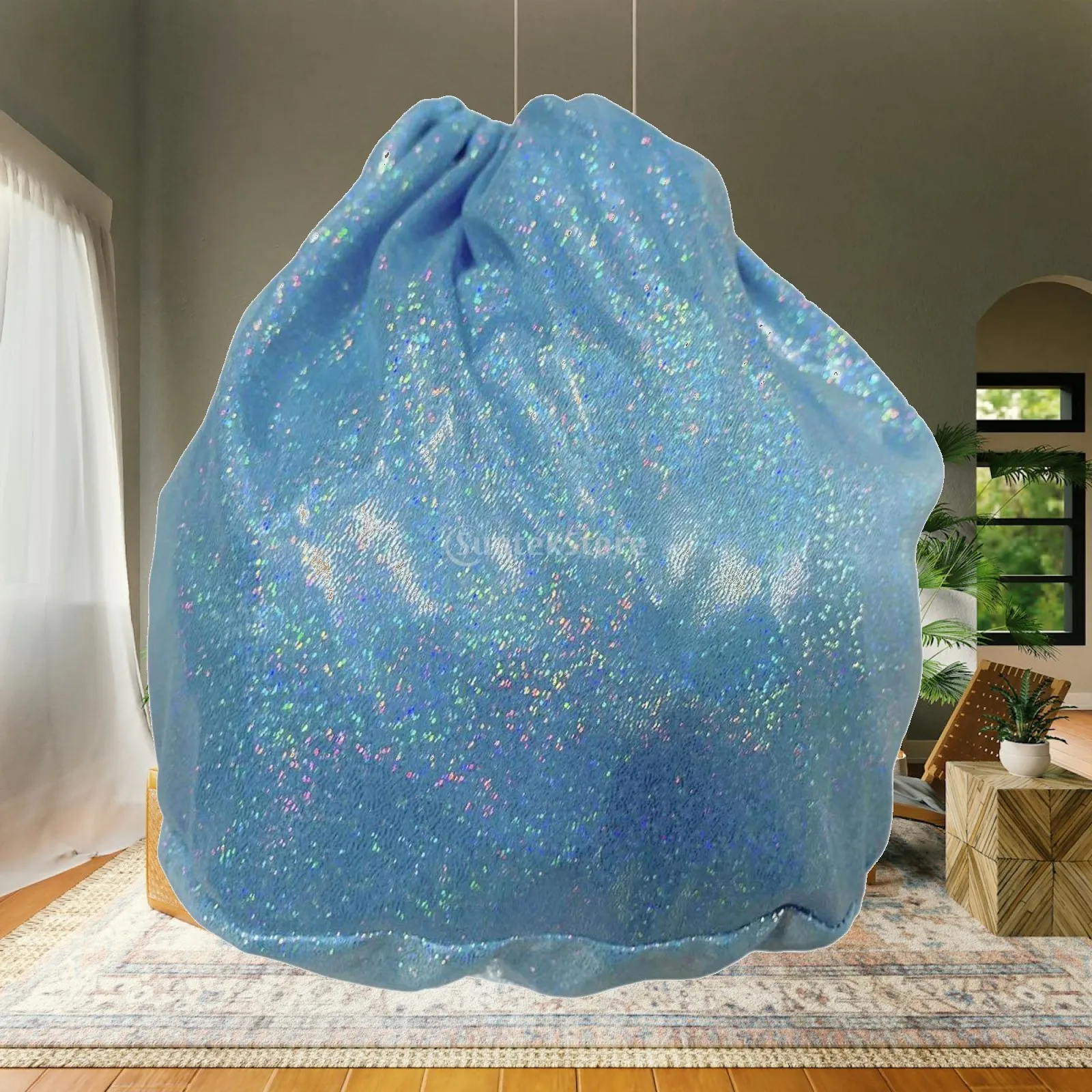 Dustproof Drawstring Gymnastic Ball Bag Nylon Protective Cover for Rhythmic Gymnastics Dance Practice Performance