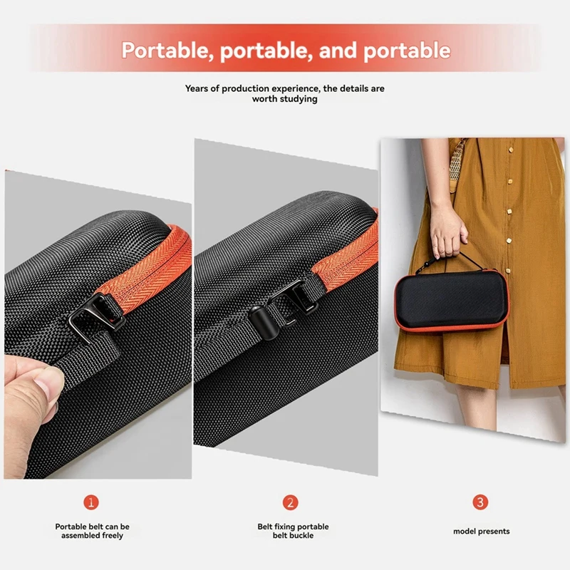 Microphone Storage Bag For JBL Partybox Wireless Mic Bluetooth Microphone Box Portable Travel Carrying Case