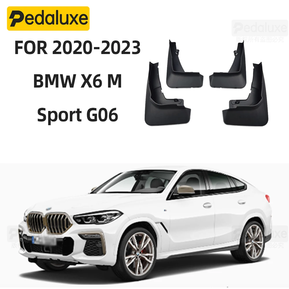 

Genuine OEM Set Splash Guards Mud Guards Flaps FOR 2020-2023 BMW X6 M Sport G06