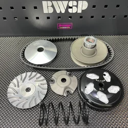 CVT Kit BWS100 4VP Transmission Set Engine Upgrade Clutch Bell Pads Belt Torque Driver Bws 100