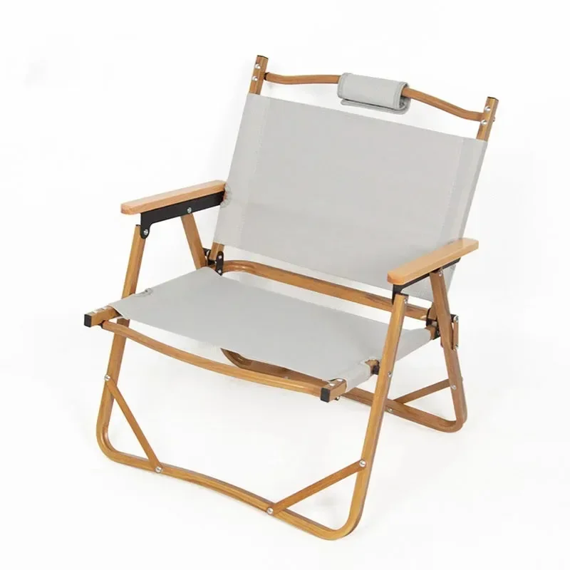 Tragbare Aufbewahrung, faltbarer Campingtisch und Stühle, Set für den Außenbereich, Garten, Dinnerparty, Vintage-Holz, zusammenklappbar