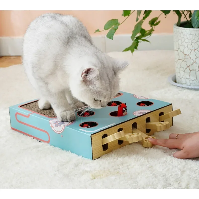 Cat Fairy Fighting Gopher Cat Toy Cat Crawling Board Nest Grinding Claw Corrugated Claw Board Supplies